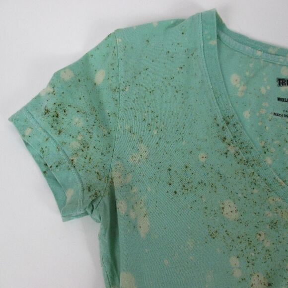 True Religion Green Tye-Dye T-Shirt Size XS - Picture 4 of 7